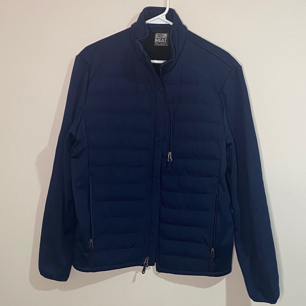 Men's Navy Insulated Jacket